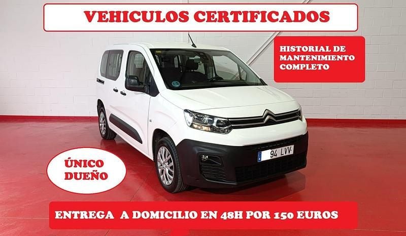 Blanco Usado 2021 Citroën Berlingo Live Monovolumen | 9504 € (Super precio) - Imagen 1/4