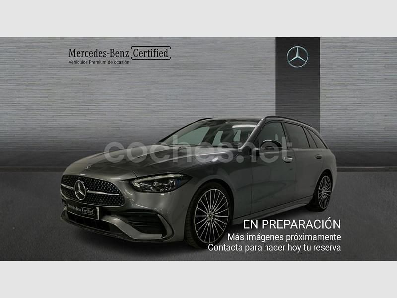 Gris / plata Usado 2022 Mercedes C220 Familiar | 35.990 € (Precio justo) - Imagen 1/4