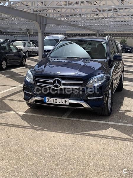 Usado Mercedes GLE250 204 CV (150 kW) 2015 Azul SUV