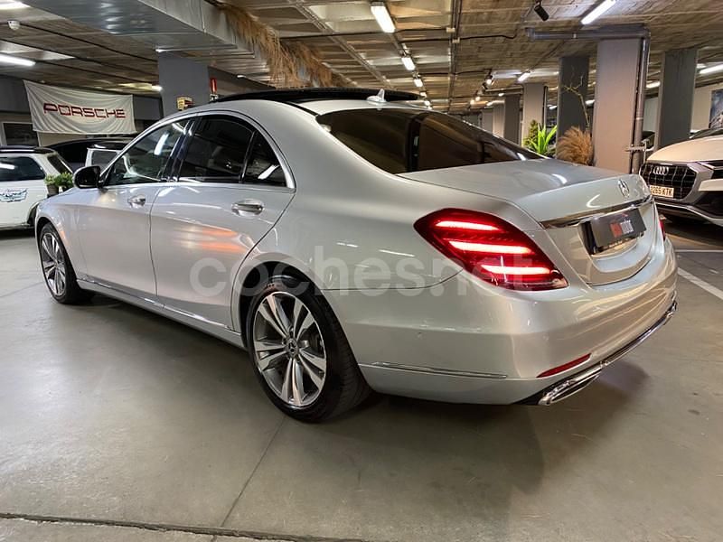 Usado Mercedes S350 286 CV (210 kW) 2018 Gris / plata Berlina