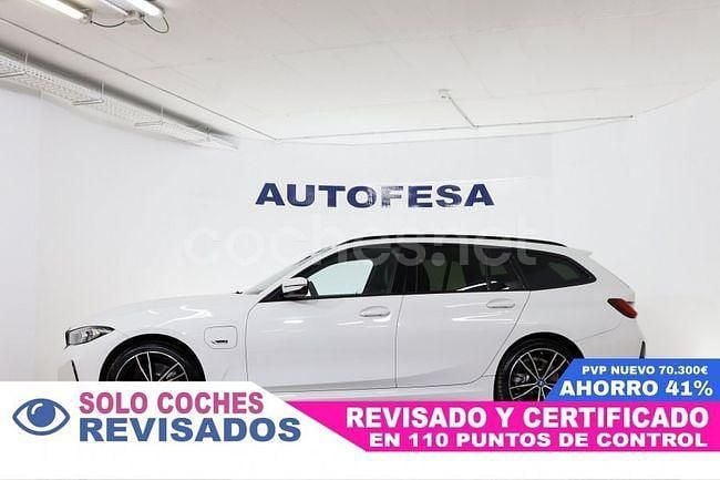 Usado BMW 320e M Sport 204 CV (150 kW) 2023 Blanco Familiar