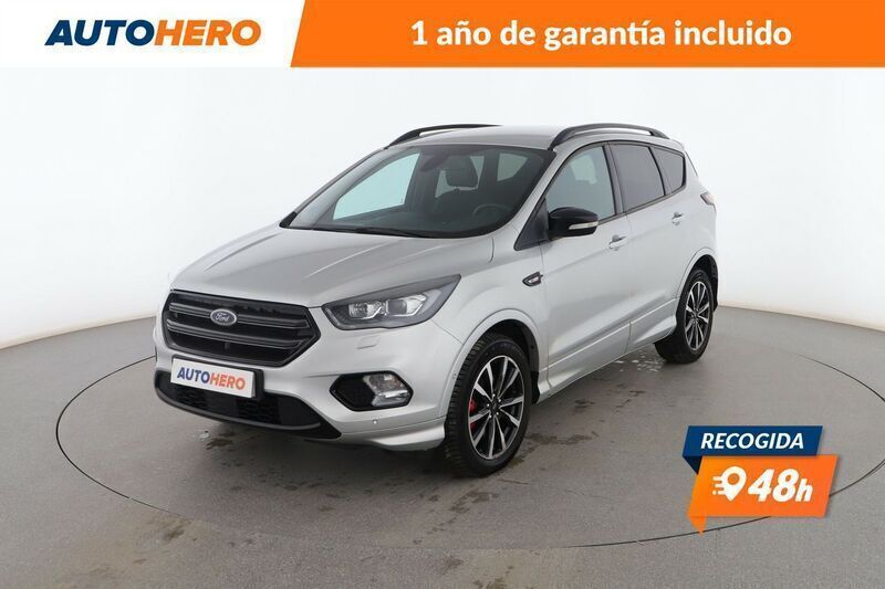Gris Usado 2019 Ford Kuga ST-Line SUV | 16.899 € (Precio justo) - Imagen 1/3