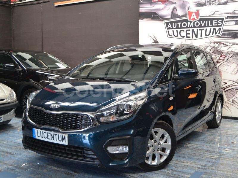 Azul Usado 2017 Kia Carens Monovolumen | 12.900 € (Precio justo) - Imagen 1/4