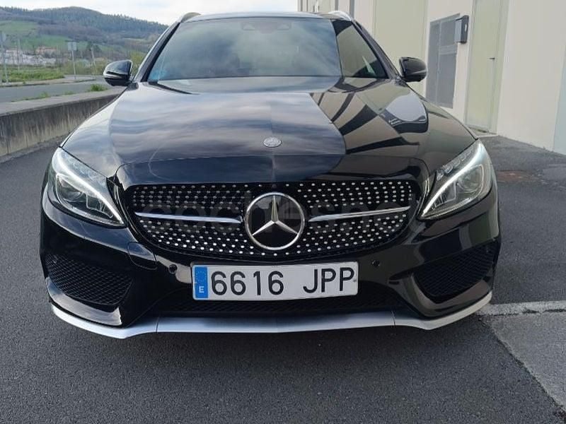 Usado Mercedes C43 AMG 367 CV (269 kW) 2016 Negro Familiar