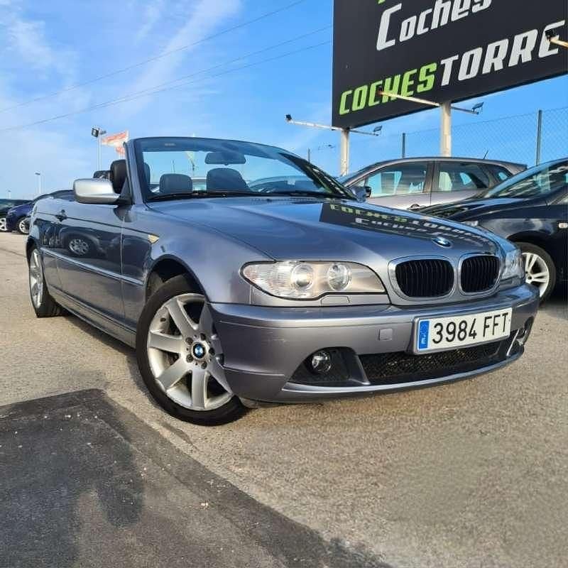 Usado BMW 318 Cabriolet 143 CV (105 kW) 2005 Gris Descapotable