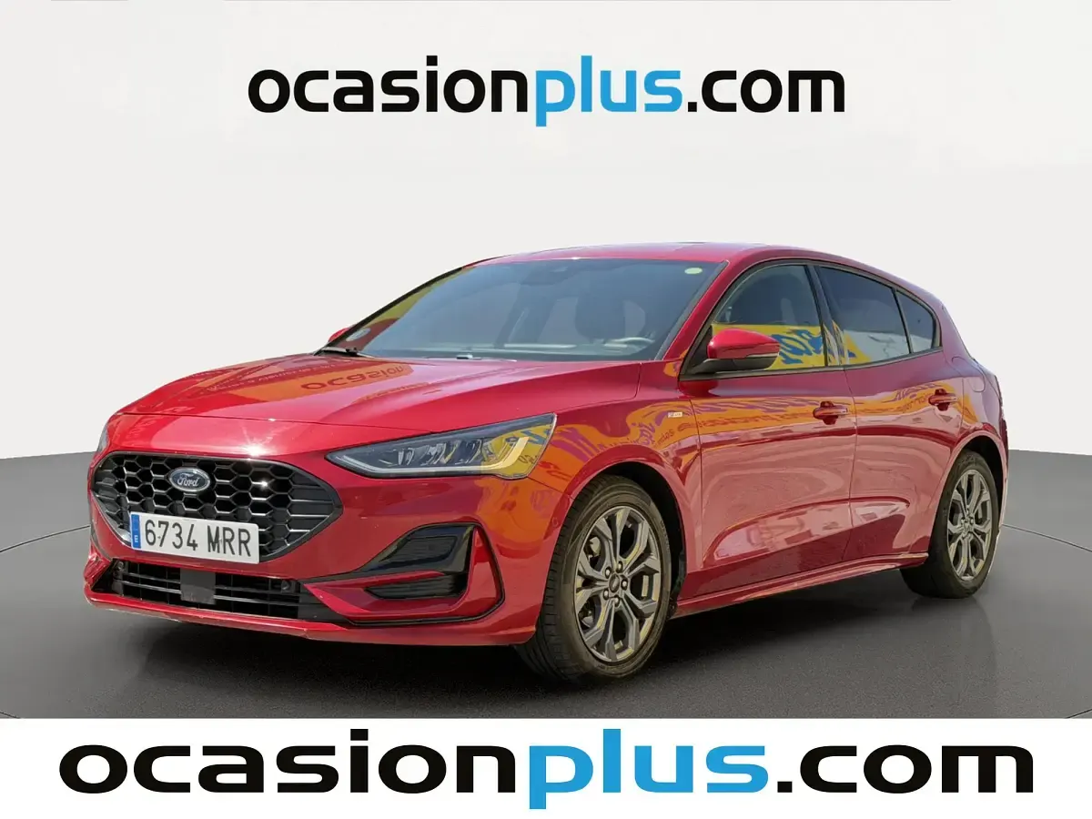 Usado Ford Focus ST-Line 155 CV (114 kW) 2024 Rojo Utilitario