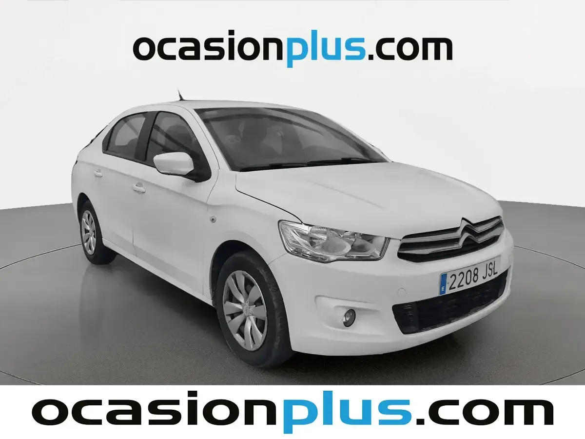 Begagnad Citroën C-Elysee I Seduction 100 HK (73 kW) 2016 Vit Sedan