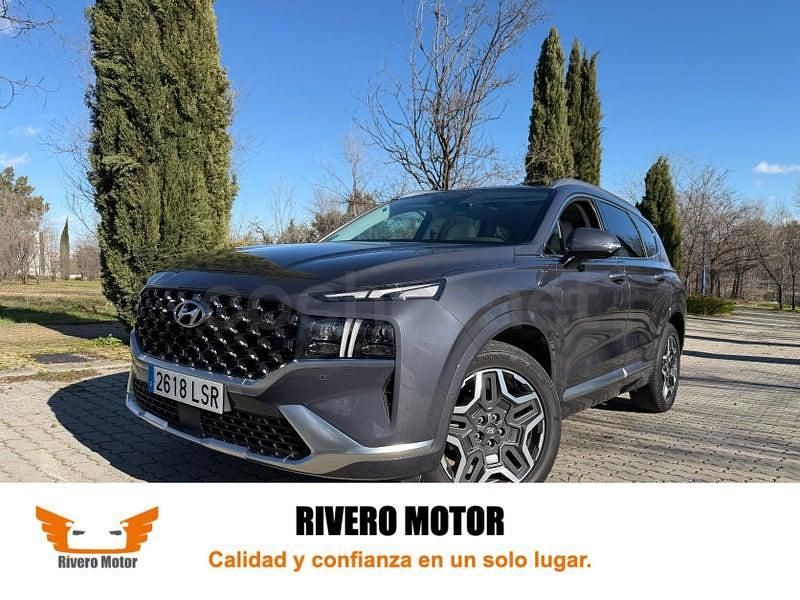Usado Hyundai Santa Fe Style 265 CV (194 kW) 2021 Gris / plata SUV