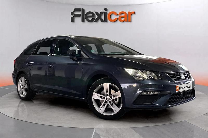 Gris Usado 2020 Seat Leon ST FR Familiar | 14.490 € (Buen precio) - Imagen 1/4