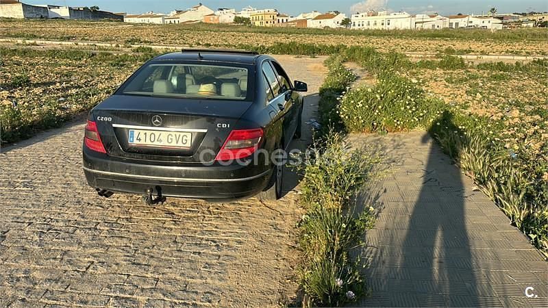 Occasion Mercedes C200 136 PK (100 kW) 2010 Zwart Sedan