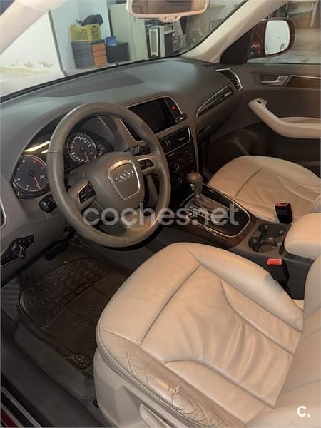 Usado Audi Q5 170 CV (125 kW) 2010 Granate SUV