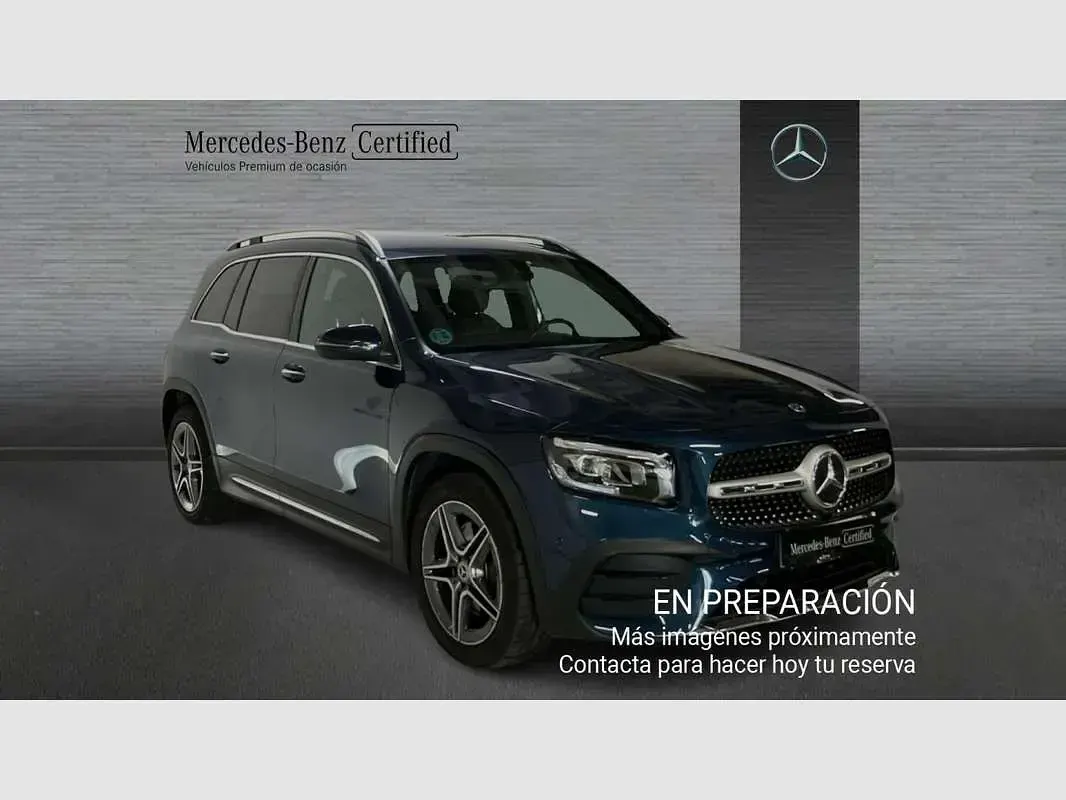 Usado Mercedes GLB220 190 CV (139 kW) 2022 Azul SUV