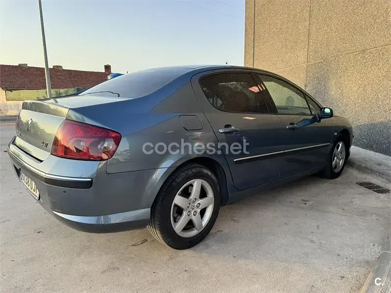 Usado Peugeot 407 137 CV (100 kW) 2005 Azul Berlina