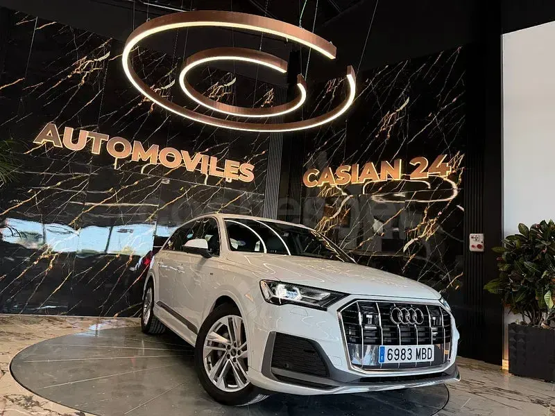 Usado Audi Q7 S-Line 231 CV (169 kW) 2023 Blanco SUV