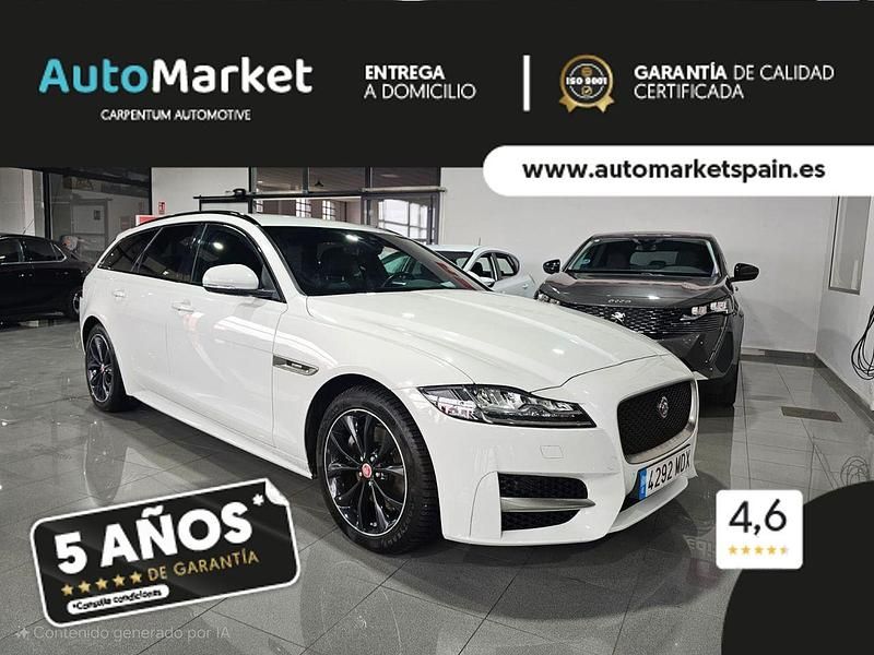 Blanco Usado 2019 Jaguar XF R-Sport Berlina | 19.900 € (Un poco caro) - Imagen 1/3