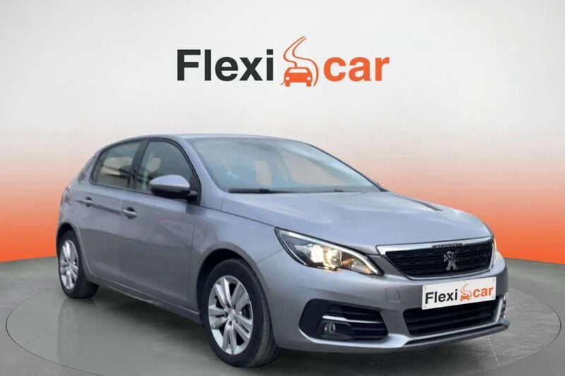 Gris Usado 2021 Peugeot 308 Active Berlina | 9290 € (Precio justo) - Imagen 1/4