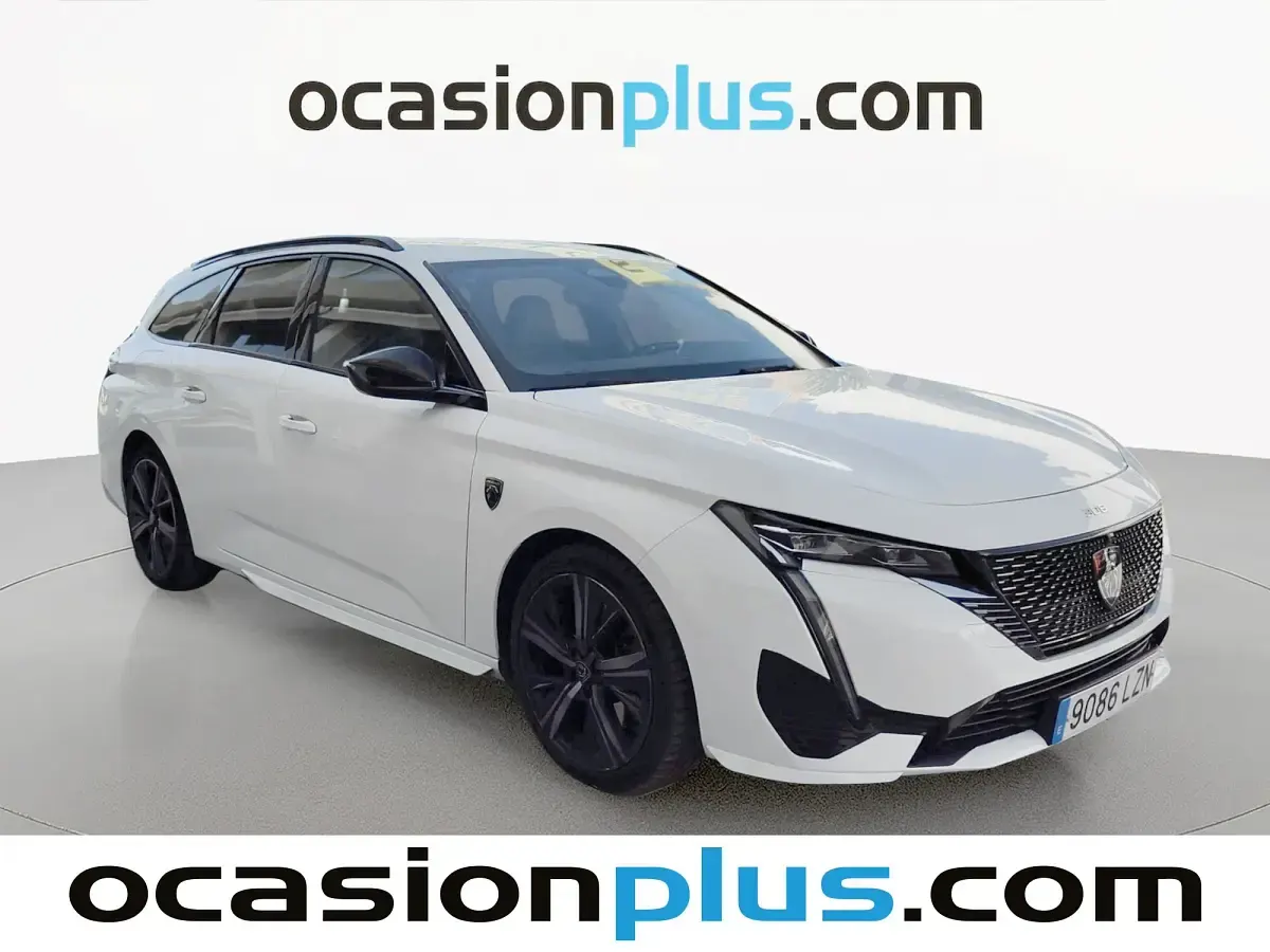 Usado Peugeot 308 SW GT 180 CV (132 kW) 2022 Blanco Familiar