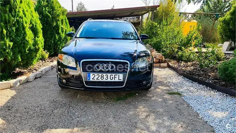 Usado Audi A4 S-Line 140 CV (102 kW) 2005 Negro Familiar