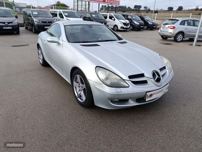 Usado Mercedes SLK200 Edition 163 CV (119 kW) 2004 Plateado Descapotable