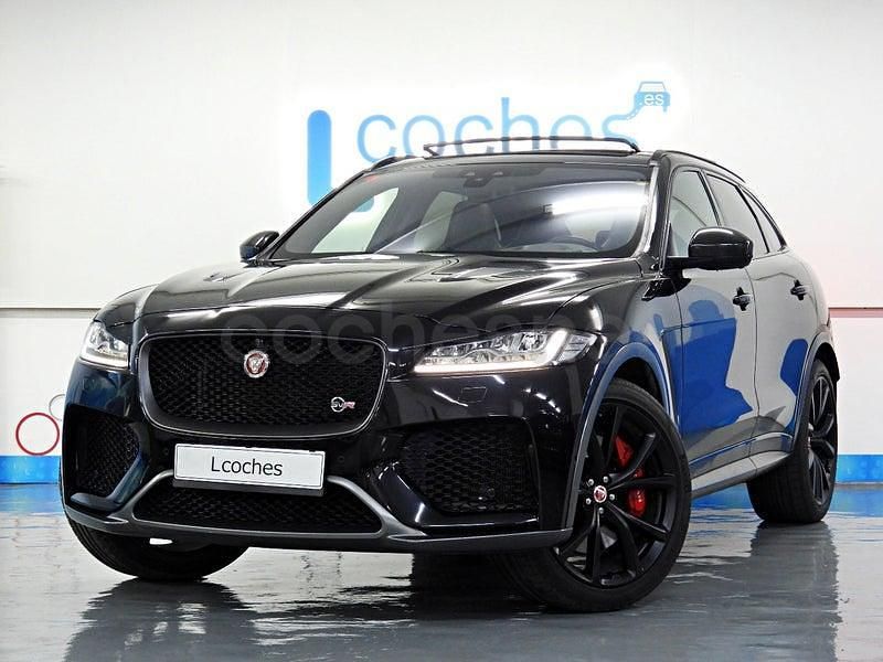 Usado Jaguar F-Pace SVR 551 CV (405 kW) 2019 Negro SUV