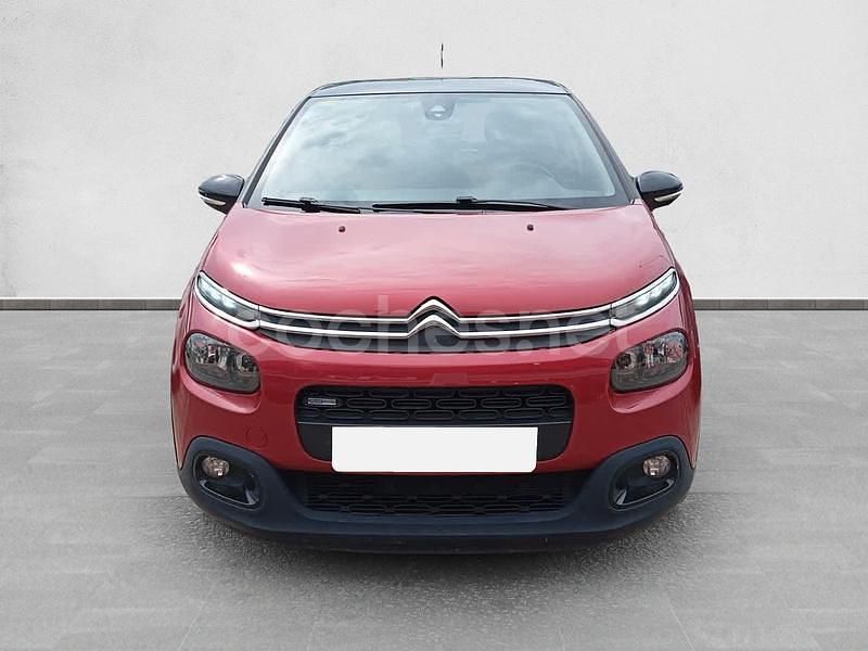 Usado Citroën C3 Feel 82 CV (60 kW) 2017 Granate Berlina