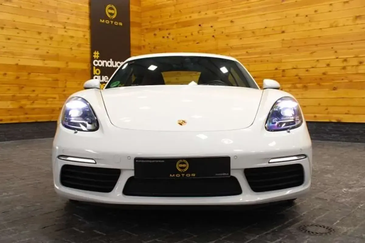Usado Porsche Cayman S 349 CV (256 kW) 2018 Blanco Coupe