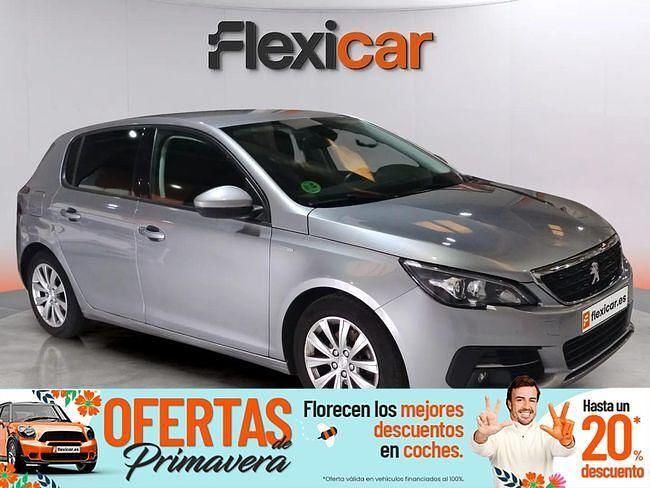 Usado Peugeot 308 Style 130 CV (95 kW) 2020 Gris Berlina