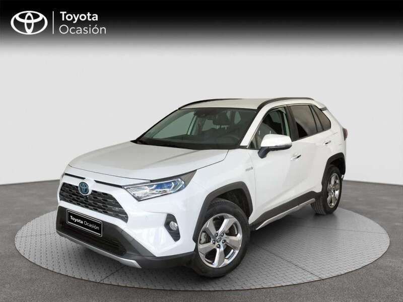 Blanco Usado 2020 Toyota RAV4 Hybrid Luxury SUV | 35.400 € (Caro) - Imagen 1/4