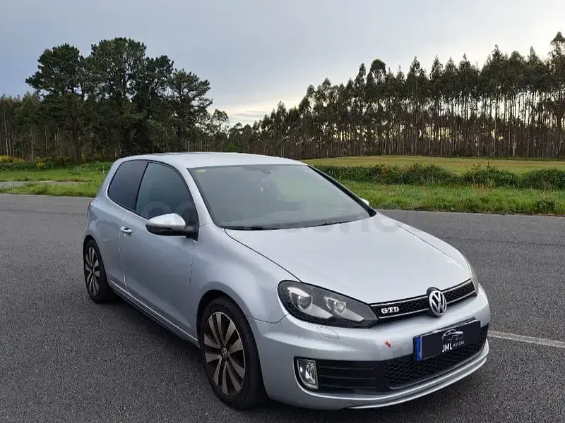 Usado VW Golf VI GTD 170 CV (125 kW) 2011 Gris / plata Utilitario