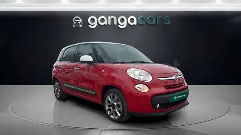 Usado Fiat 500L Living 120 CV (88 kW) 2017 Rojo Monovolumen