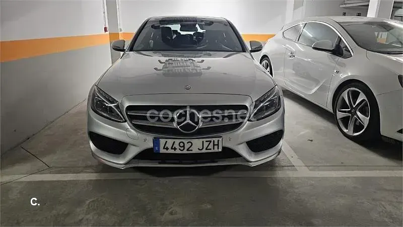 Usado Mercedes C220 170 CV (125 kW) 2017 Gris / plata Berlina