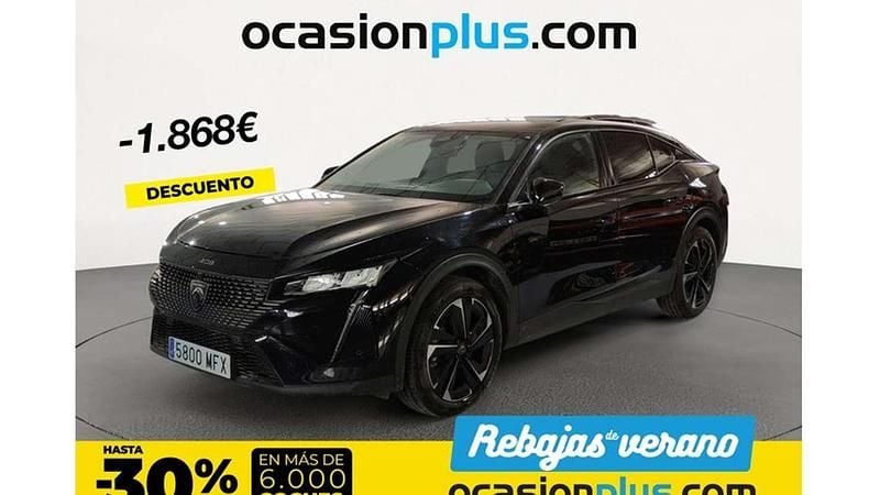 Negro Usado 2023 Peugeot 408 Allure Berlina | 18.682 € (Super precio) - Imagen 1/4
