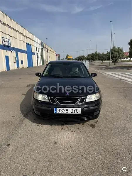Usado Saab 9-3 Vector 150 CV (110 kW) 2006 Negro Berlina