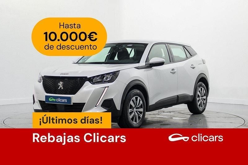 Blanco Usado 2020 Peugeot 2008 Active SUV | 14.790 € (Precio justo) - Imagen 1/4