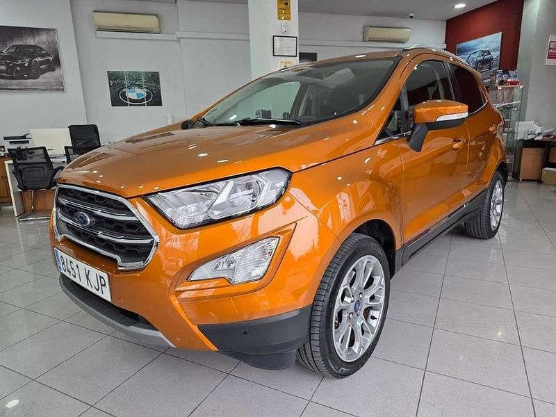 Usado Ford Ecosport Titanium 125 CV (91 kW) 2018 Naranja SUV