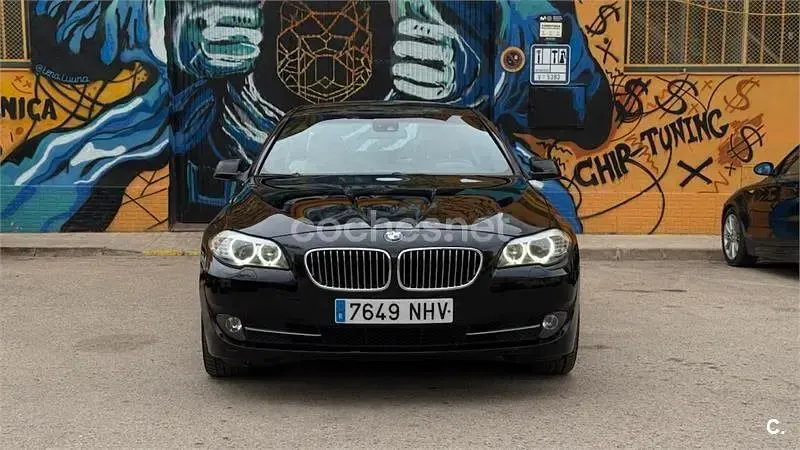 Usado BMW 528 258 CV (189 kW) 2012 Negro Berlina