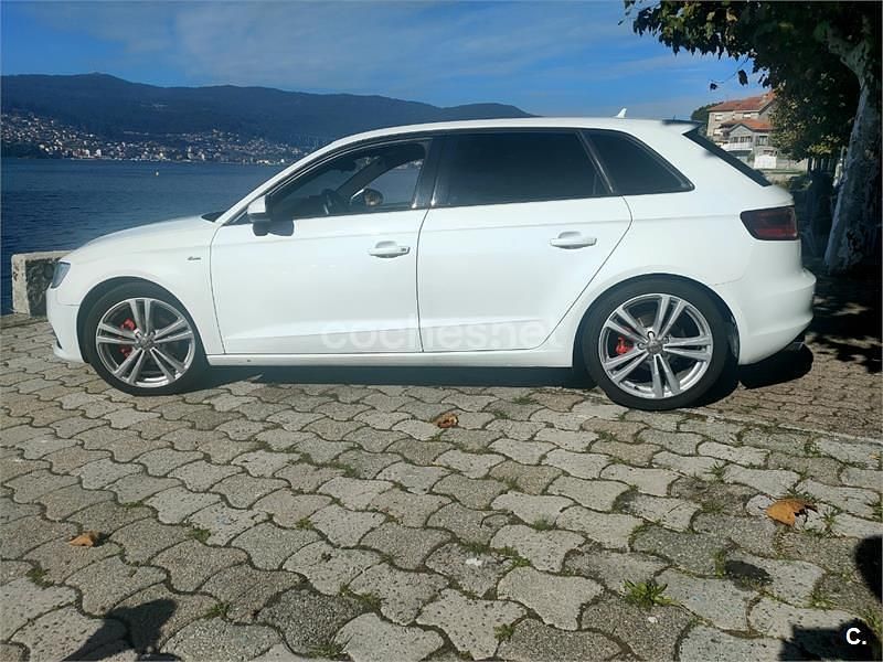 Etiqueta c (verde) Usado 2014 Audi A3 S-Line Berlina | 12.200 € - Imagen 1/4