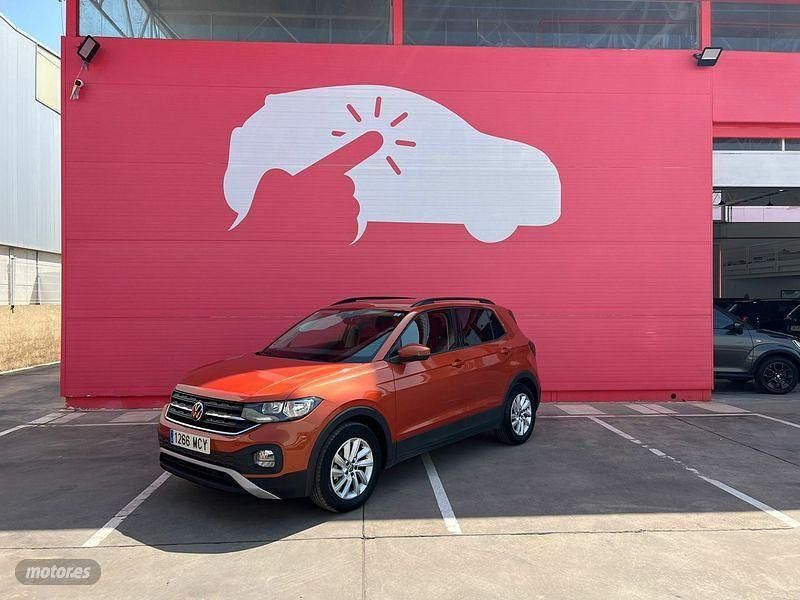 Usado VW T-Cross Advance 110 CV (80 kW) 2022 Naranja SUV