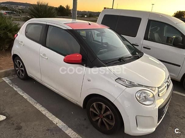 Usado Citroën C1 Feel 82 CV (60 kW) 2016 Blanco Utilitario