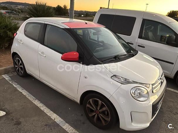 Usado Citroën C1 Feel 82 CV (60 kW) 2016 Blanco Utilitario