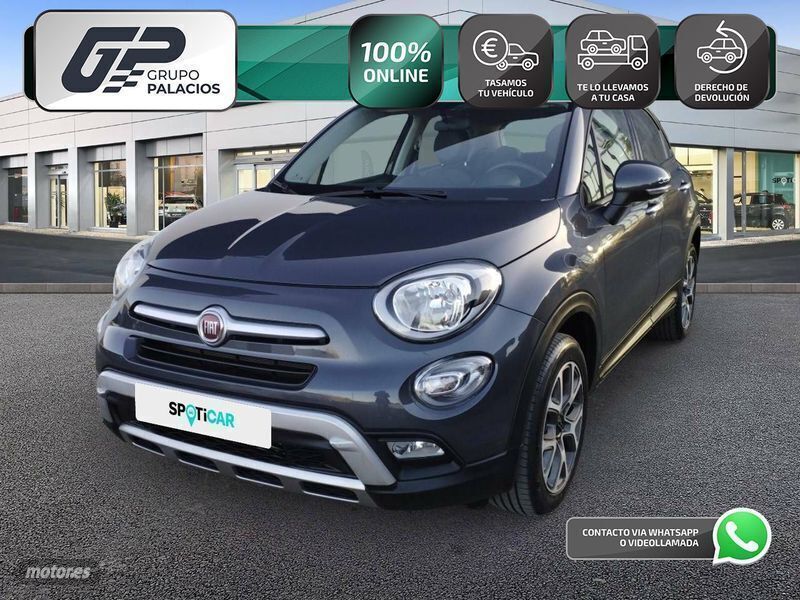Gris Usado 2017 Fiat 500X Cross SUV | 15.395 € (Un poco caro) - Imagen 1/4