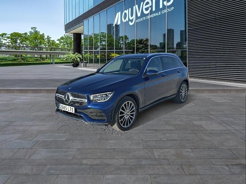 Azul Usado 2021 Mercedes GLC200 SUV | 36.300 € (Precio justo) - Imagen 1/4