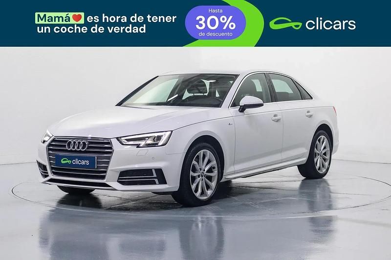 Brugt Audi A4 S-Line 150 HK (110 kW) 2018 Hvid Sedan