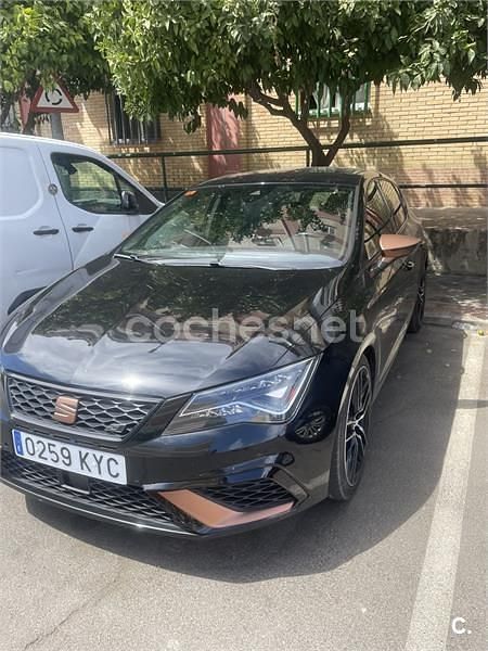 Usado Seat Leon CUPRA 290 CV (213 kW) 2019 Negro Berlina