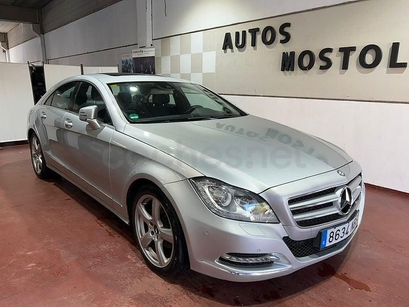 Usado Mercedes CLS350 265 CV (194 kW) 2012 Gris / plata Berlina
