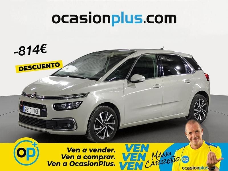 Usado Citroën C4 Feel 120 CV (88 kW) 2017 Beige Monovolumen