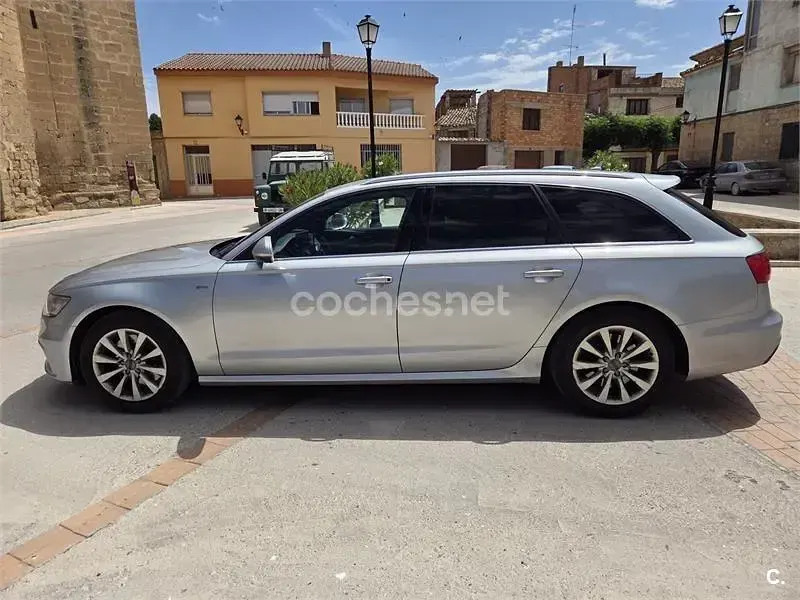 Usado Audi A6 S-Line 245 CV (180 kW) 2014 Gris / plata Familiar