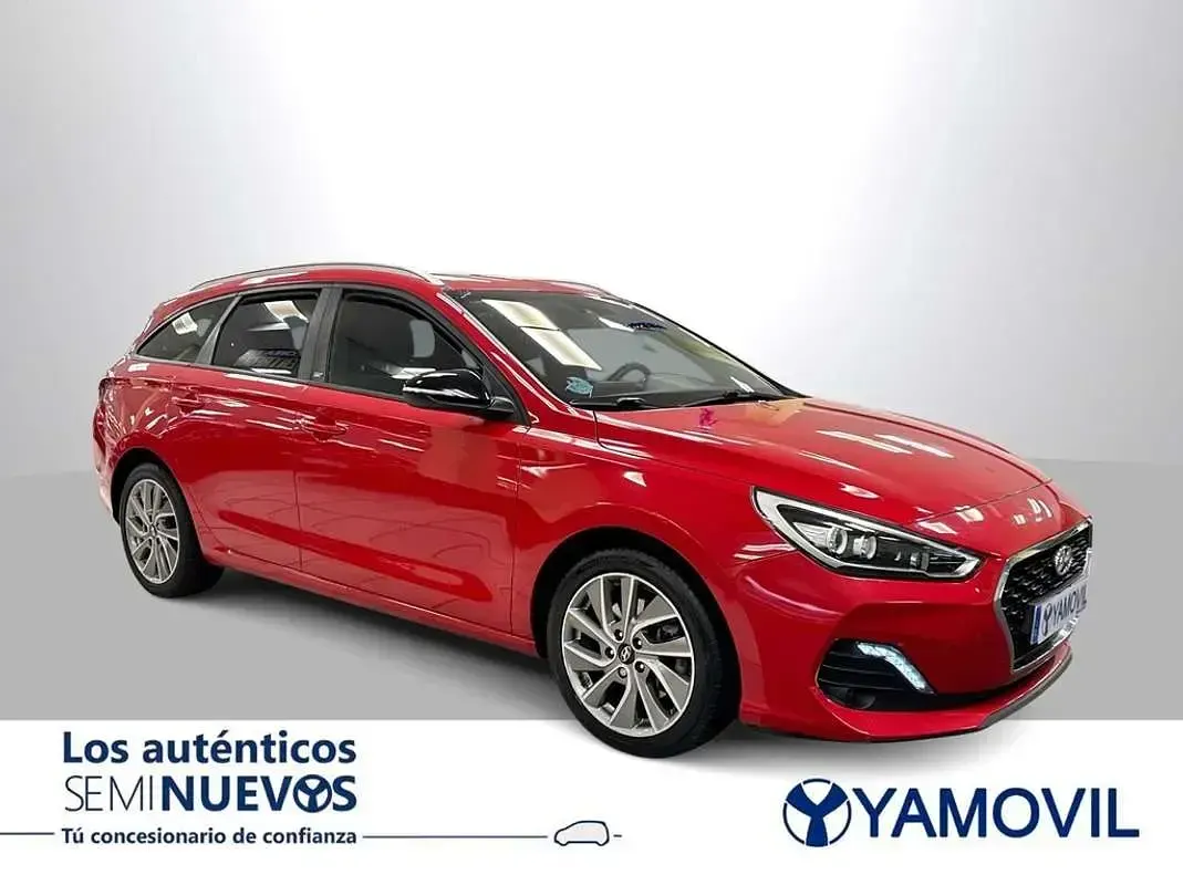 Brugt Hyundai i30 Style 140 HK (102 kW) 2018 Rød Stationcar
