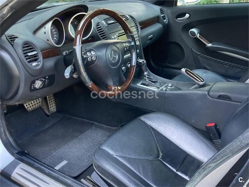 Usado Mercedes SLK200 163 CV (119 kW) 2004 Gris / plata Descapotable