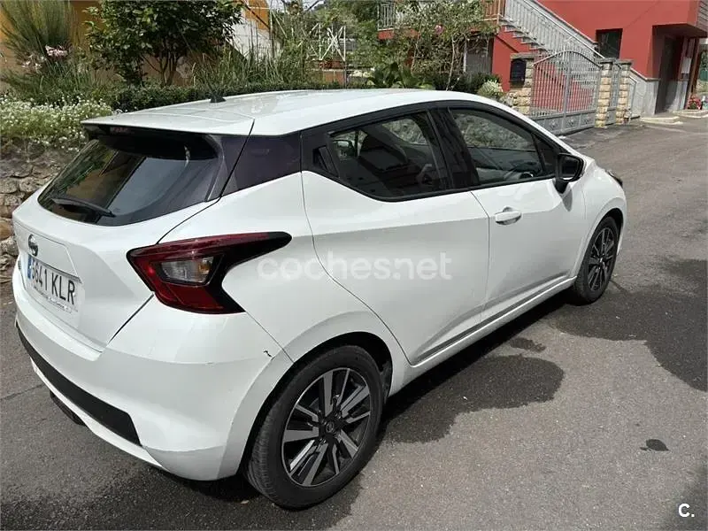 Usado Nissan Micra Acenta 73 CV (53 kW) 2018 Blanco Utilitario